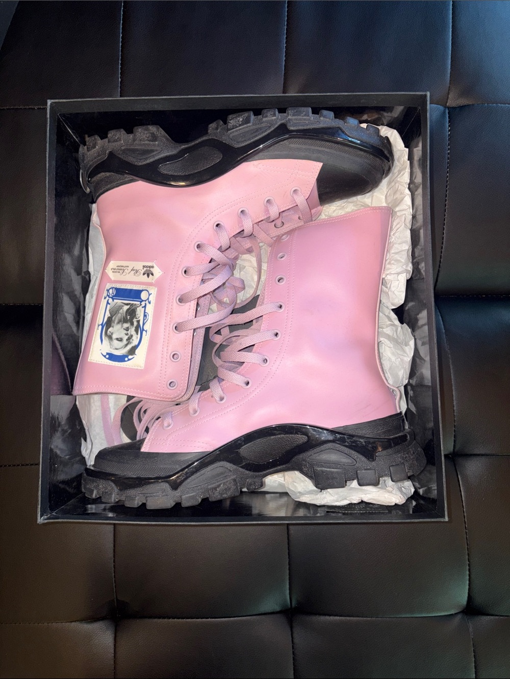 RAF Simon’s Adidas Detroit High